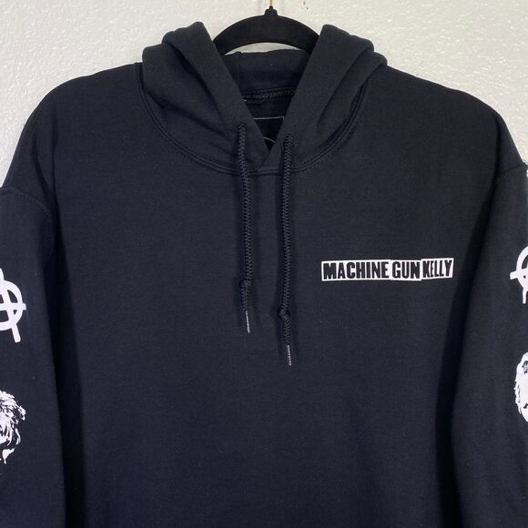 Machine Gun Kelly Hoodie Men Medium Mainstream Sellout Tour Official Merch Black - Picture 4 of 11